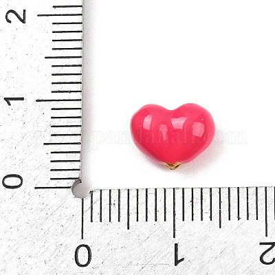 Латунь эмаль бисера&nbsp;KK-G541-01C-1