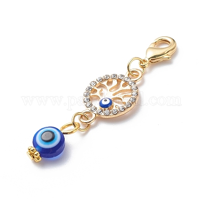 Подвесные украшения на тему сглаза HJEW-JM00782-1