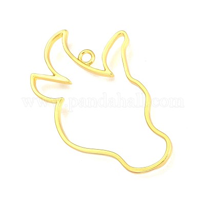 Подвески на лицевой панели из сплава цинка X-PALLOY-D580-05G-G-1