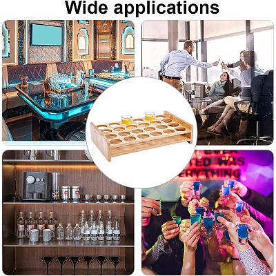 24-луночное бамбуковое стекло для белого вина в китайском стиле ODIS-WH0029-45-1