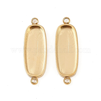 Настройки кабошона из нержавеющей стали 304 STAS-A194-06C-G-1