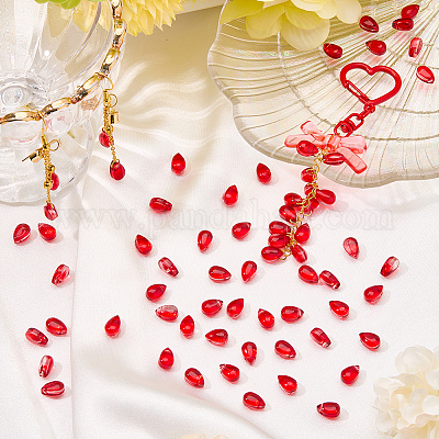 200 шт. Прозрачные стеклянные бусины GGLA-SP0001-04-1