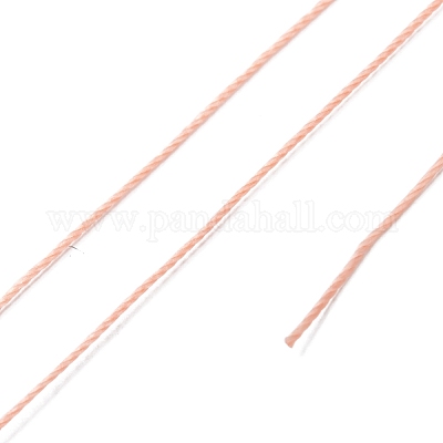 Runde gewachste Polyesterfadenschnur&nbsp;YC-D004-02B-017-1