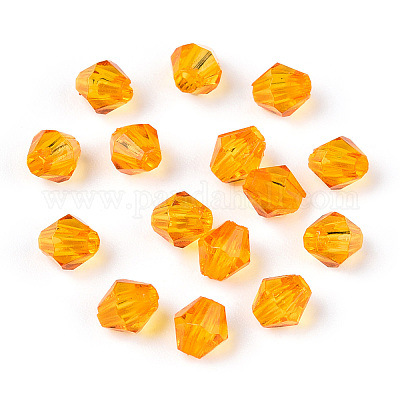 Прозрачные акриловые бусины&nbsp;TACR-S146-4mm-11-1