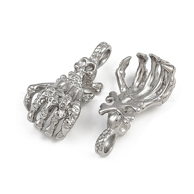 Подвески из нержавеющей стали 304 на тему хэллоуина STAS-A120-04A-P-1