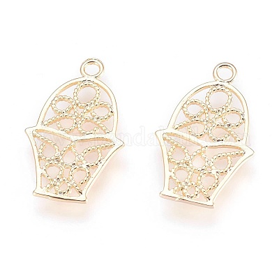 Латунные подвески KK-F755-14G-NF-1