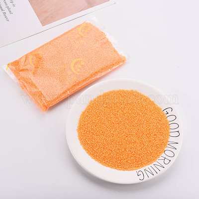 Цилиндрические стеклянные шарики флуоресцентного цвета SEED-S047-P-003-1