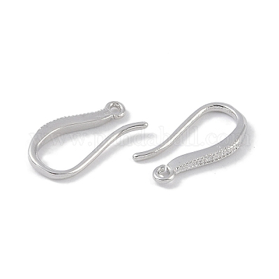 Ganci di orecchini in ottone&nbsp;KK-U008-05P-1