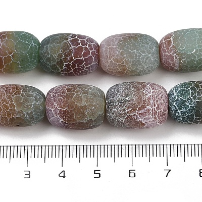 Естественные выветрившиеся агатовые бусины G-NH0047-B01-02-1