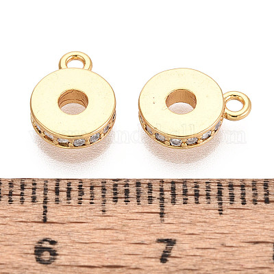 Латунные поручни из прозрачного кубического циркония с микропаве X-KK-S354-167-NF-1