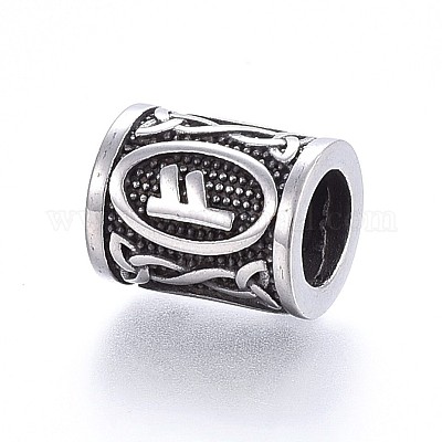 Бусины из нержавеющей стали 304 STAS-H460-01AS-6-1