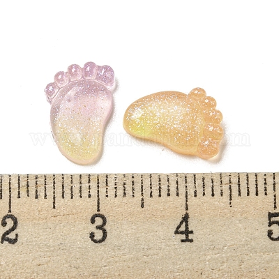 Светящиеся прозрачные кабошоны из смолы RESI-D013-02-1