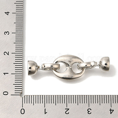 Латунь раз по сравнению с застежками KK-K389-117P-1