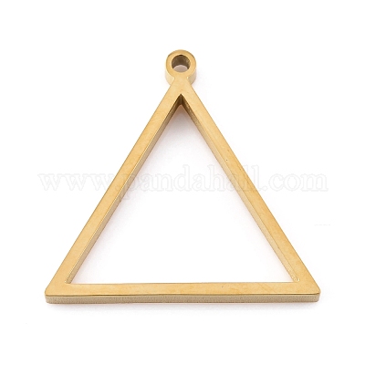 Подвески с открытой задней частью из нержавеющей стали 304 с ионным покрытием (IP) STAS-K208-03G-1