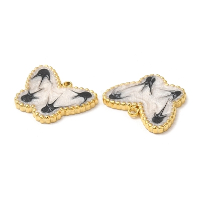 Подвески из нержавеющей стали 304 с эмалью STAS-K256-02G-02-1