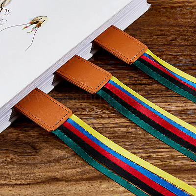 Закладка из искусственной кожи AJEW-WH0696-020B-1