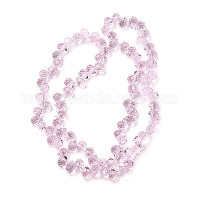 Прозрачные стеклянные бусины GLAA-Z017-01L-1