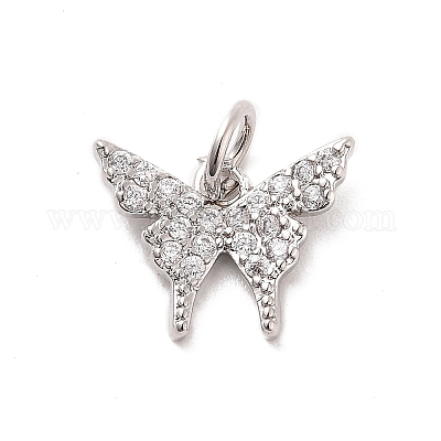 Стойки обшивки латунь микро проложить кубическую прелесть диоксида циркония KK-M082-02P-1