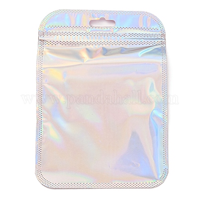 Пластиковая блестящая голографическая упаковка пакеты с застежкой-молнией инь-ян OPP-D003-04F-1