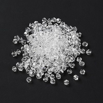 Прозрачные стеклянные бусины GGLA-Z004-05W-1