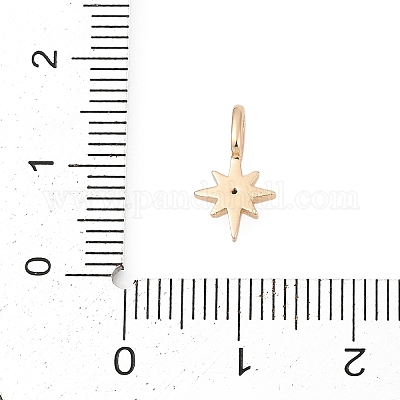 Латунные микро проложить кубического циркония подвески KK-Q096-04A-G-1