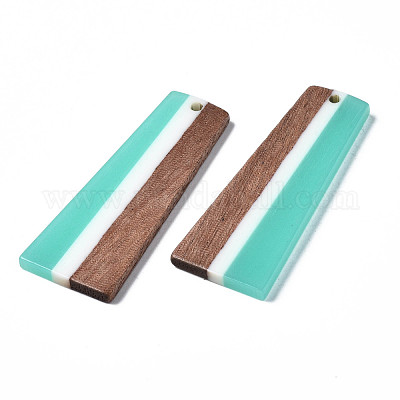 Подвески из смолы и ореха&nbsp;RESI-S389-073A-A-1