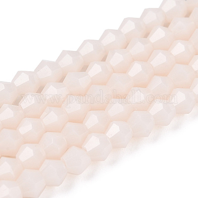 Непрозрачный сплошной цвет имитация нефрита стеклянные бусины пряди EGLA-A039-P2mm-D06-1