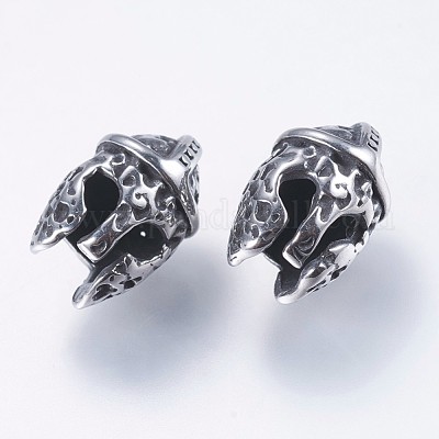 Бусины для шлема гладиатора из нержавеющей стали 304 STAS-I069-29AS-1