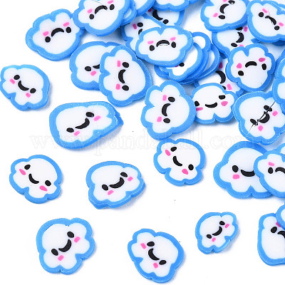 Ручной полимерной глины украшения искусства ногтя X-CLAY-S091-30A-1