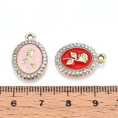 Подвески из эмали и сплава ENAM-T020-112KCG-1