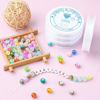 Прозрачная эластичная кристаллическая нить EW-YW0001-02-0.7-1