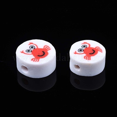 Бусины из полимерной глины  CLAY-N007-005-1