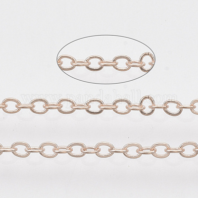 Железные кабельные цепи с латунным покрытием CH-T002-05RG-1