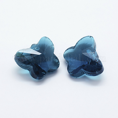 Прозрачные стеклянные подвески GLAA-P037-02-M-1