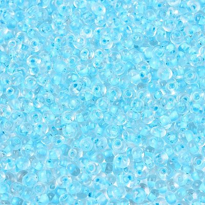 6/0 внутренний цвет прозрачный стеклянный бисер X1-SEED-T007-07E-1