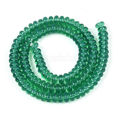 Имитация нефритовые четки стекла&nbsp;GLAA-ZX008-6mm-17F-1