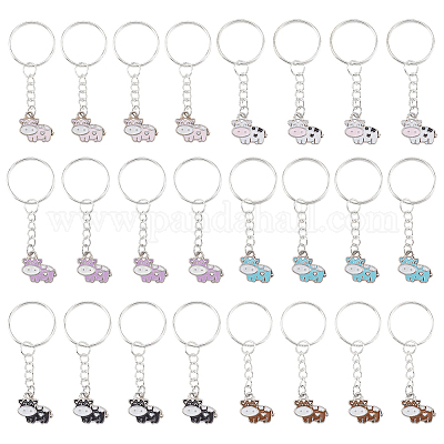 Брелок из эмалевого сплава KEYC-GO00006-1