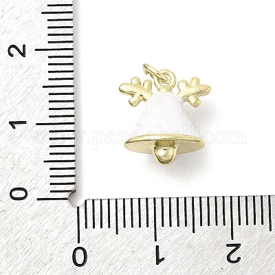 Латунные микро проложить кубического циркония подвески KK-A278-10G-02-1