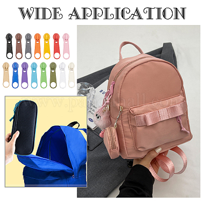 150 шт. двухцветная окрашенная цинковая застежка-молния FIND-WR0011-43-1