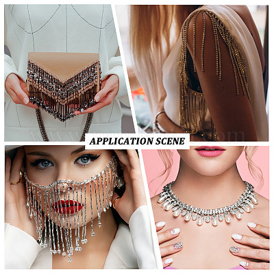 Железо горный хрусталь чашка цепи&nbsp;CH-WH20001-02B-1