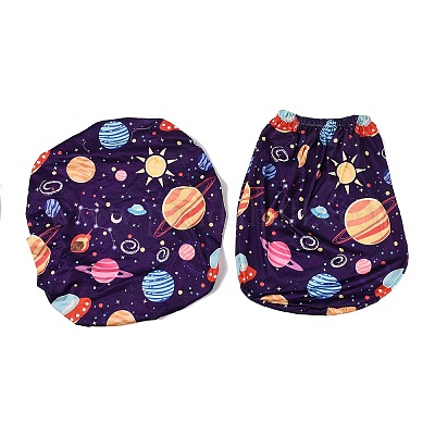 Чехол для стула из полиэстера и спандекса эластичный AJEW-XCP0002-92C-1