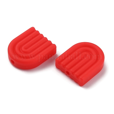 Силиконовые бусины&nbsp;SIL-WH0001-38G-1