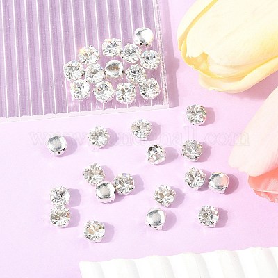 Preciosa® maxima crystal в пришивной чашке Y-PRC-SS34-00030-242-S-1