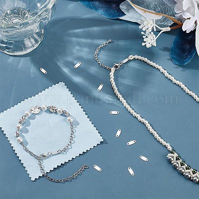 20 шт. 925 звена из стерлингового серебра&nbsp;STER-BBC0007-42-1