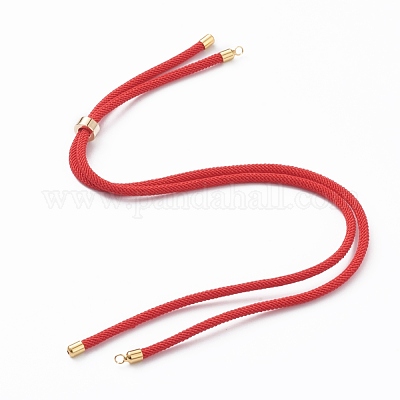 Wholesale Braided Nylon Cord Necklace Making 