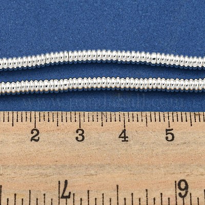 Гальванические нити из синтетических немагнитных гематитовых бусин G-I360-C01-04-1