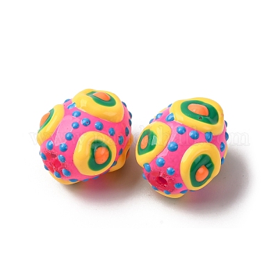 Стеклянные эмалевые бусины&nbsp;GLAA-C038-01C-1