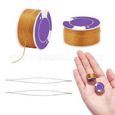 2 рулон ниток для бисероплетения из полиэстера со специальным покрытием OCOR-NB0002-06D-1