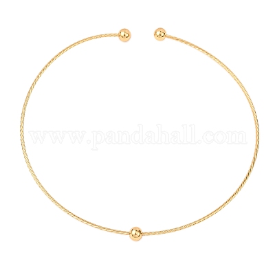 Ожерелье-чокер из нержавеющей стали 201 NJEW-Z098-01G-1