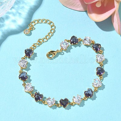 Браслеты из латуни BJEW-D378-05G-1